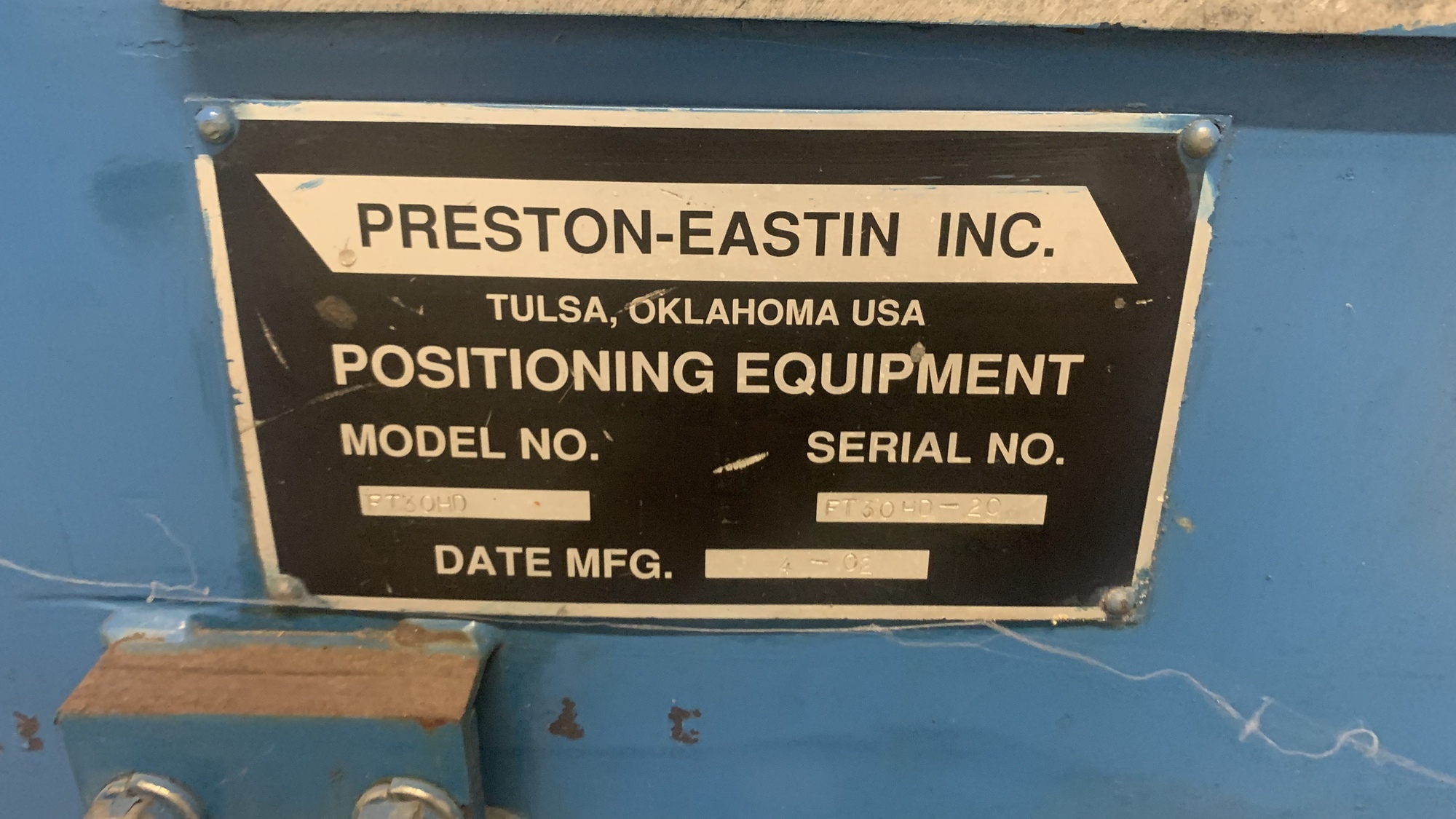 PRESTON-EASTIN FT30HD WELDING FLAT TURN TABLE | KEC, Inc.